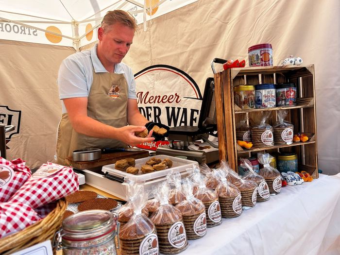 Live bakken waar je gasten bij staan